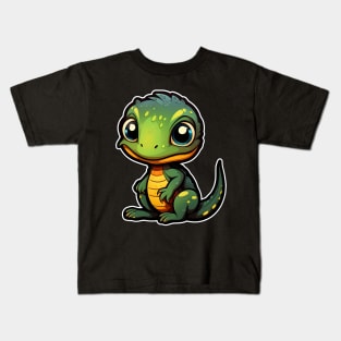 Cute Iguana - Iguana Mom Funny Iguanas Kids T-Shirt